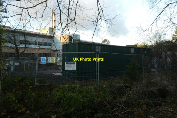 Photo 6"x4" Substation construction Heslington c2021