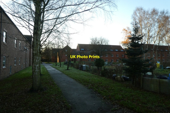 Photo 6"x4" Path beside Ingram Court Fulford\/SE6149 c2021