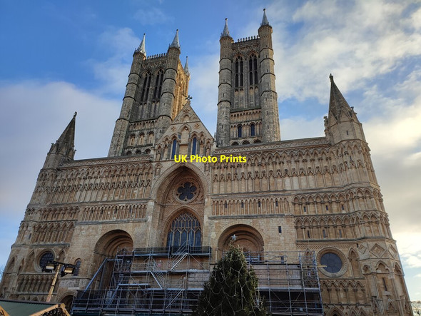 Photo 6"x4" Lincoln Cathedral Lincoln c2021 P1