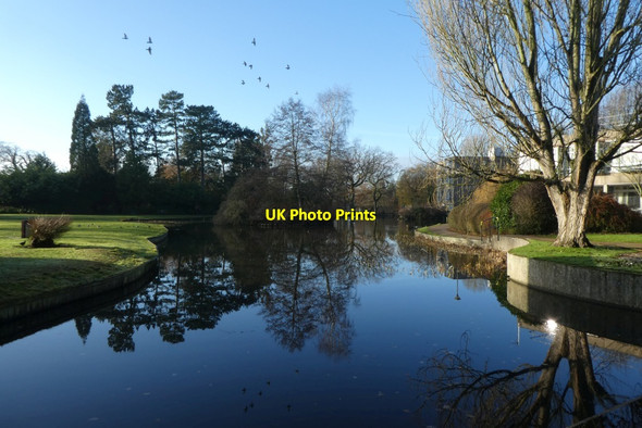 Photo 6"x4" Lake at Derwent Heslington c2021