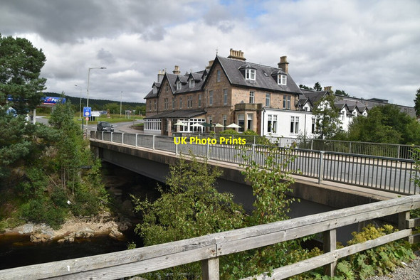 Photo 6"x4" B9153 bridge, Carrbridge Carrbridge \/ Drochaid Ch\u00e0rr c2021