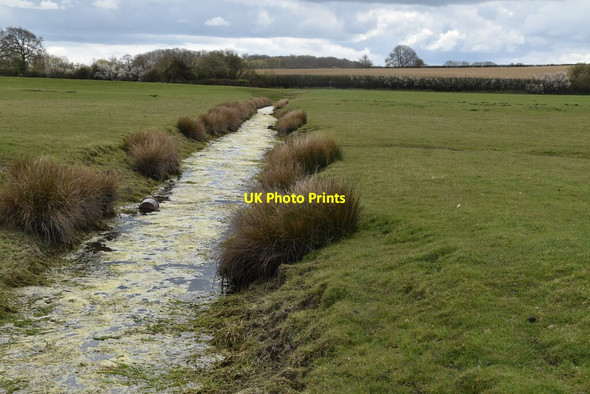 Photo 6"x4" Drainage ditch Newenden c2021