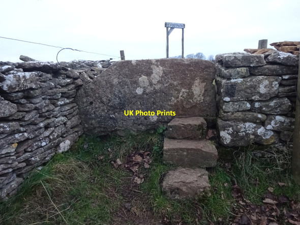 Photo 6"x4" Stone Stile, Minchinhampton Bubblewell c2021