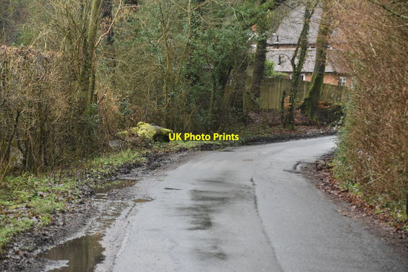 Photo 6"x4" Churchsettle Lane Bardown c2021