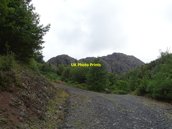 Photo 6"x4" Road towards Easan Bana Charlestown\/NG8075 c2021