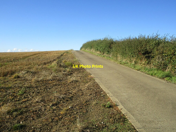 Photo 6"x4" Roadway near Preston Capes Preston Capes c2021