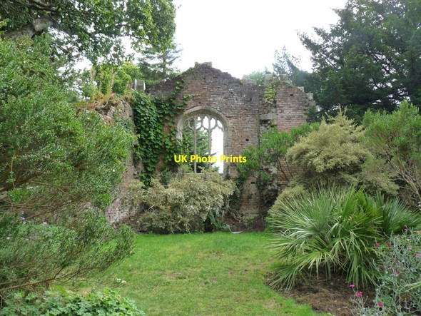 Photo 6"x4" Window in the ruined chapel Hirael c2014