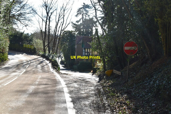 Photo 6"x4" Smiths Lane Crockham Hill c2021