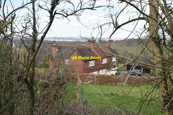 Photo 6"x4" Little Park Hill Farm Burwash Common c2021