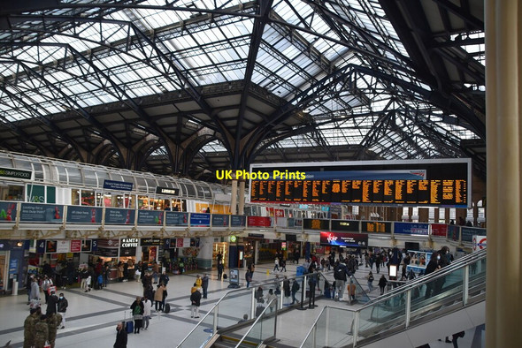 Photo 6"x4" Liverpool Street Station London c2021