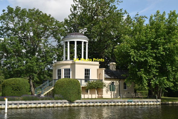 Photo 6"x4" Temple, Temple Island Henley-on-Thames c2021