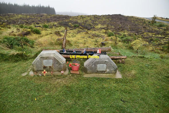 Photo 6"x4" Aircrew Memorial, Cliffs of Magho Derrygonnelly c2021