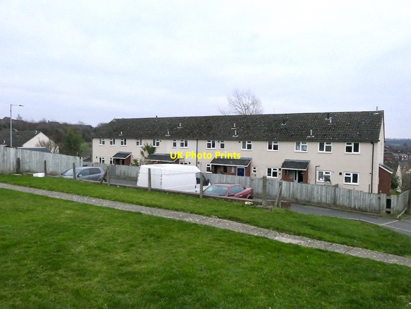 Photo 6"x4" Flats, Milton Road Ludlow c2021