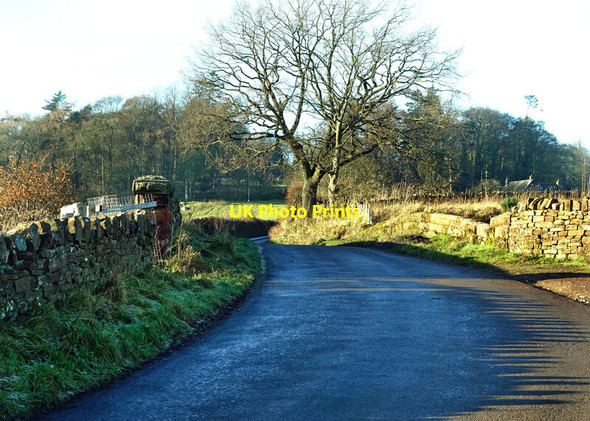 Photo 6"x4" Crossing the Settle-Carlisle line Lazonby c2021