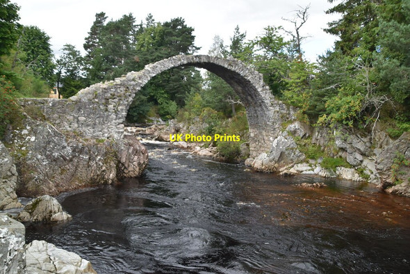 Photo 6"x4" The Old Packhorse Bridge Carrbridge \/ Drochaid Ch\u00e0rr c2021