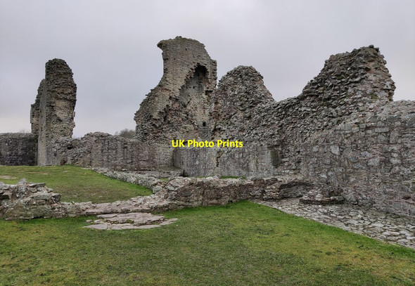 Photo 6"x4" The kitchen at Montgomery Castle Montgomery c2021