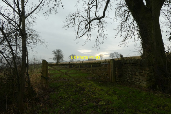 Photo 6"x4" Gate beside Shaw Lane Brackenthwaite\/SE2751 c2021