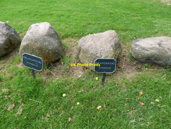 Photo 6"x4" Glacial erratic boulders Wightwick Manor c2017
