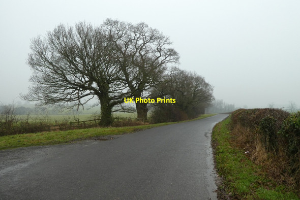 Photo 6"x4" Rain on Swindon Lane Kirkby Overblow c2021