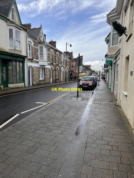 Photo 6"x4" Mid Trelowarren Street Camborne c2021