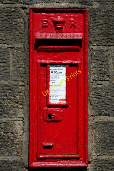 Photo 6"x4" Edward VII Postbox, Keighley Road Colne\/SD8940 c2009
