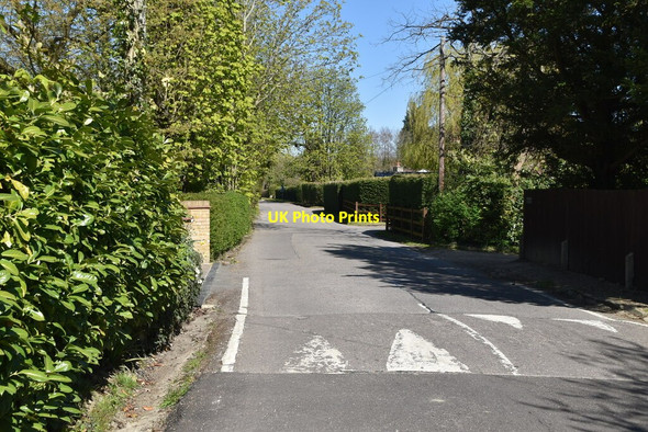 Photo 6"x4" Traffic calming, Carlton Rd Blindley Heath c2021