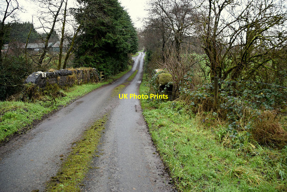 Photo 6"x4" Small bridge along Crocknageeragh Road Omagh c2021
