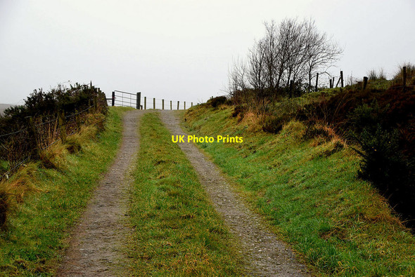 Photo 6"x4" Small rise along Crocknageeragh Road Drumquin c2021