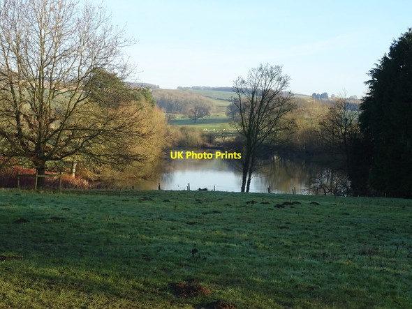 Photo 6"x4" Lake, Kilnwick Percy Hall Kilnwick Percy c2021