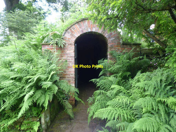 Photo 6"x4" Entrance to the Ice House at Henbury Hall Longmoss c2017