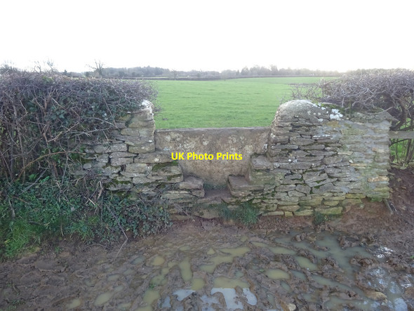 Photo 6"x4" Stone Stile, Westonbirt Doughton\/ST8791 c2021