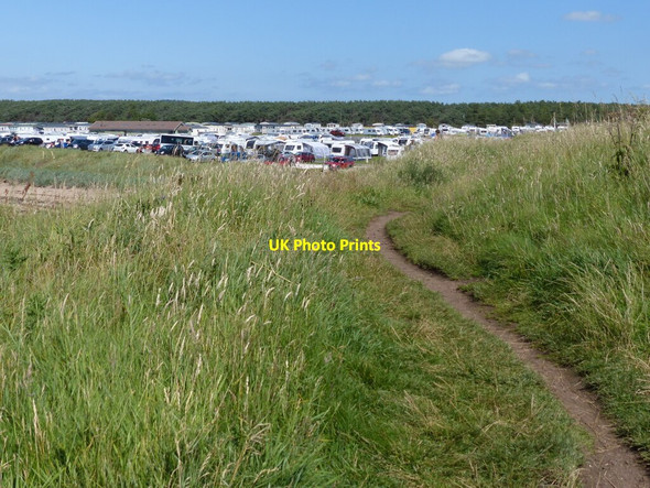 Photo 6"x4" Fife Coastal Path towards the Shell Bay Caravan Park Earlsferry c2019