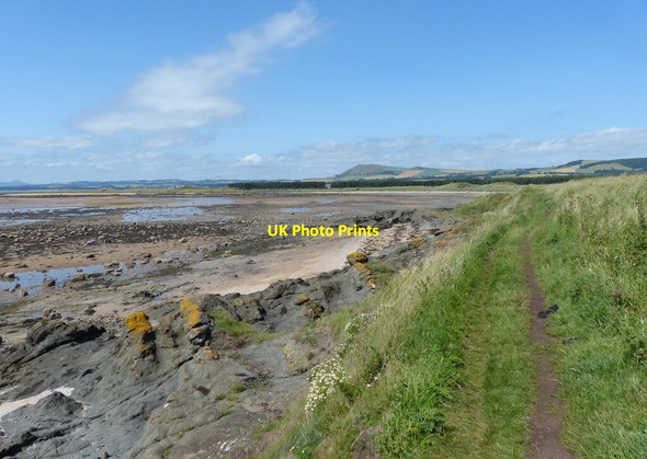 Photo 6"x4" Fife Coastal Path at Kincraig Earlsferry c2019