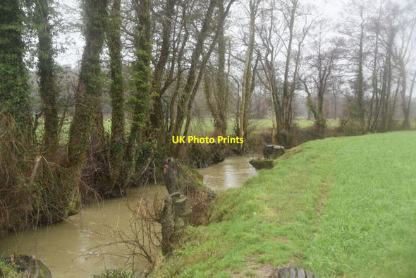Photo 6"x4" Tide Brook Stonegate\/TQ6628 c2021 P1