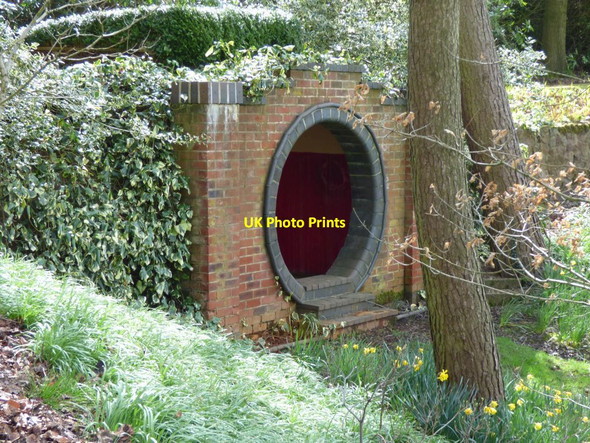 Photo 6"x4" Full Moon Seat Consall c2017