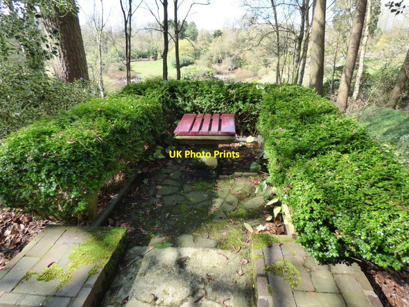Photo 6"x4" Small seating area Consall c2017