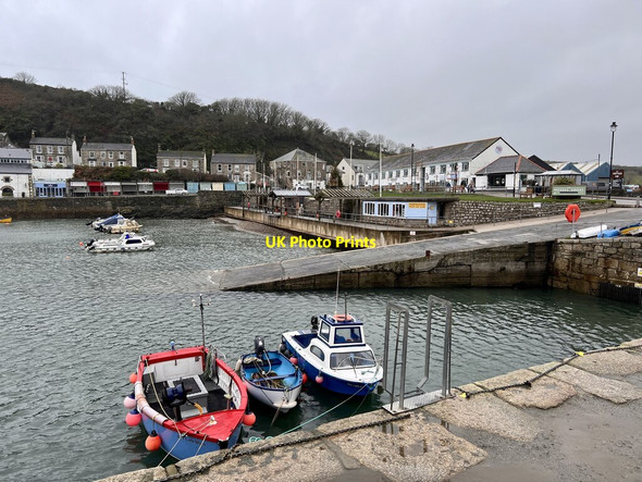 Photo 6"x4" Porthleven Inner Harbour Porthleven c2021