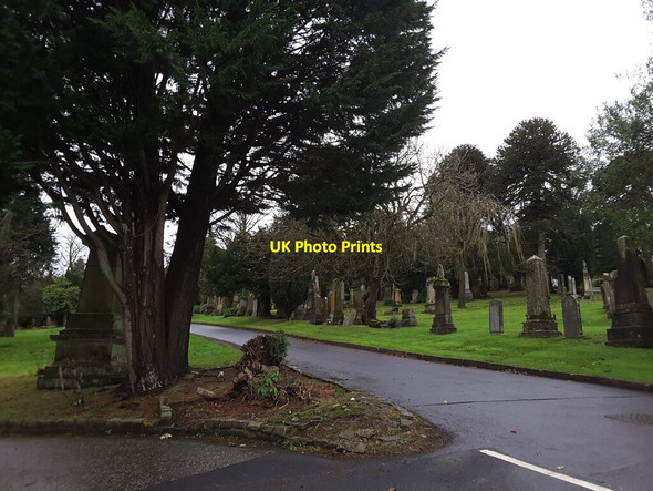 Photo 6"x4" Cemetery, Greenock Greenock\/NS2776 c2021