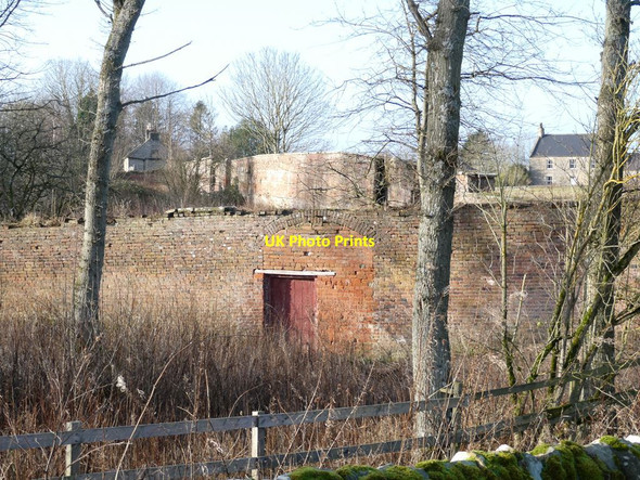 Photo 6"x4" The former walled garden at Swinburne Castle Great Swinburne c2022 P1