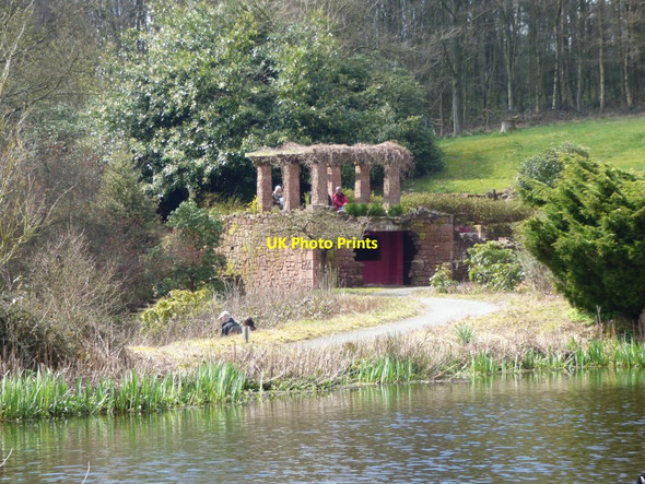 Photo 6"x4" Part of the Follies on the side of the lake At Consall Hall Consall c2017
