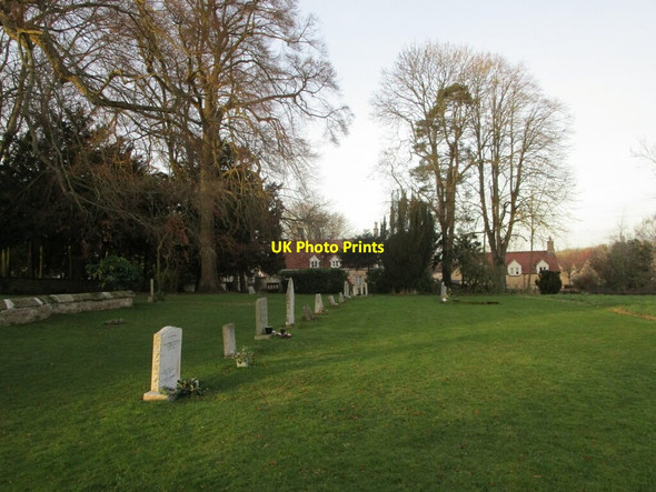 Photo 6"x4" Churchyard extension, Irnham Irnham c2021