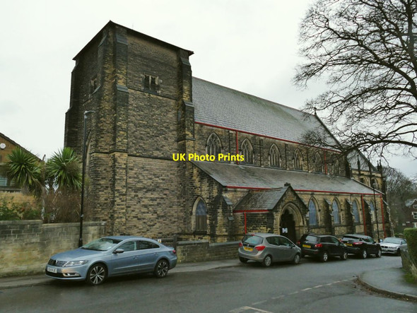 Photo 6"x4" West end of St Martin's church, Potternewton Leeds\/SE3034 c2022