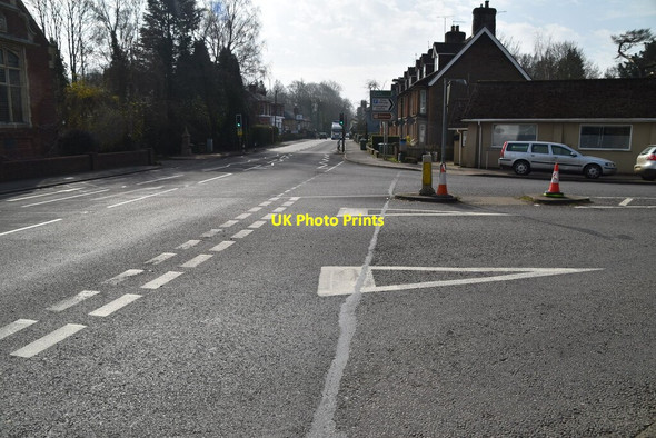 Photo 6"x4" Junction of A21 & A265, Hurst Green Hurst Green\/TQ7327 c2021
