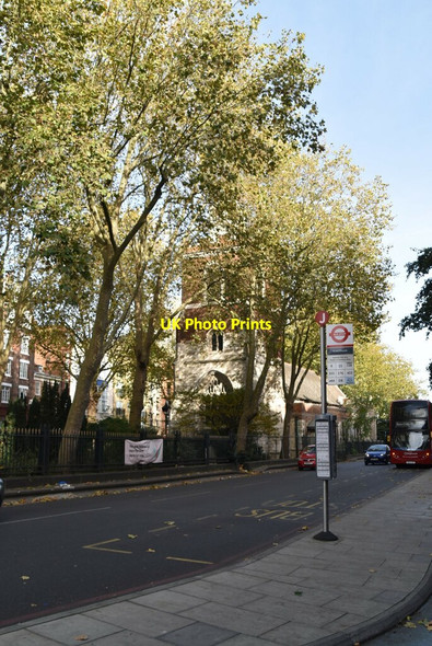 Photo 6"x4" Church of St Mary Bow\/TQ3682 c2021