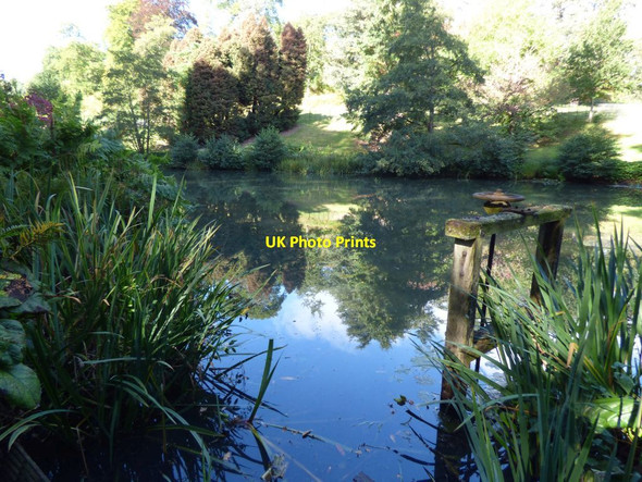 Photo 6"x4" Sluice gate on the Stable Pool Welshpool\/Y Trallwng c2016
