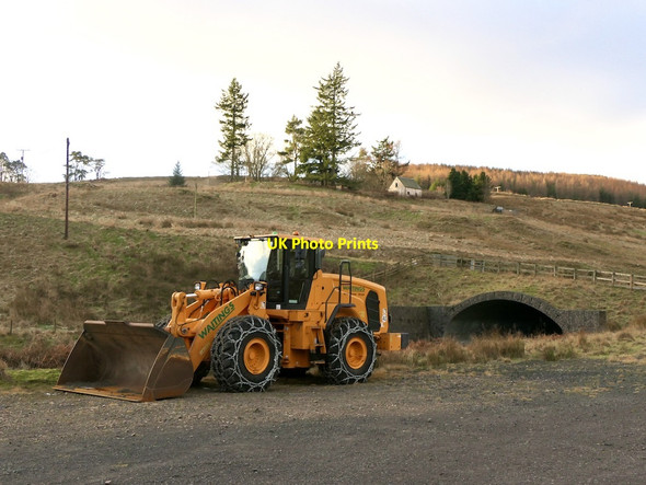 Photo 6"x4" Tractor with snow chains Frandy Fm c2022