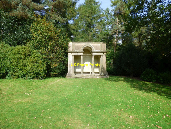 Photo 6"x4" Folly in the garden at Chirk Castle Bronygarth c2016
