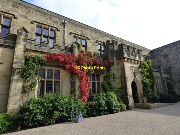Photo 6"x4" Inside the Courtyard at Chirk Castle Bronygarth c2016