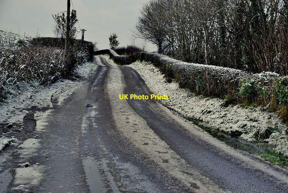 Photo 6"x4" Snow and slush, Mountjoy Forest East Mountjoy\/H4277 c2022