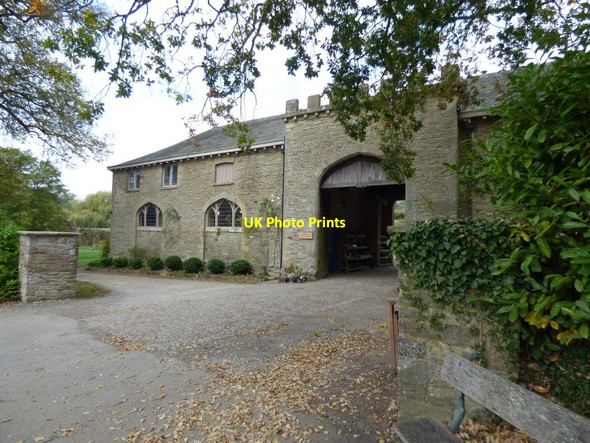 Photo 6"x4" Entrance to the shops at Croft Castle Croft\/SO4565 c2016